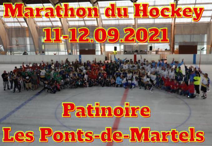 Marathon du Hockey en faveur de Zoé4Life, les 11 et 12.09.2021